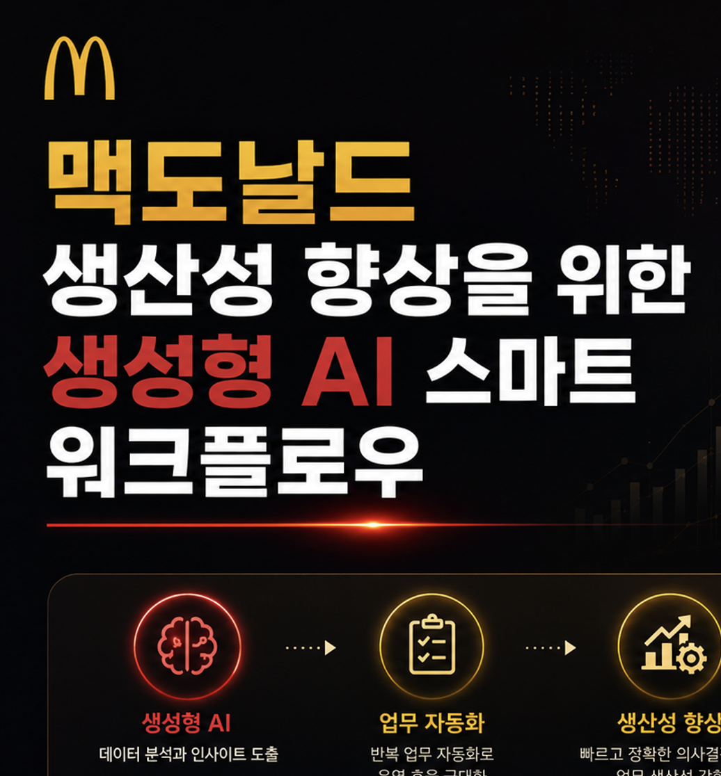 맥도날드 Copilot과 생성형 AI 교육